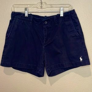 Ralph Lauren Sport Chino Shorts size 6 navy